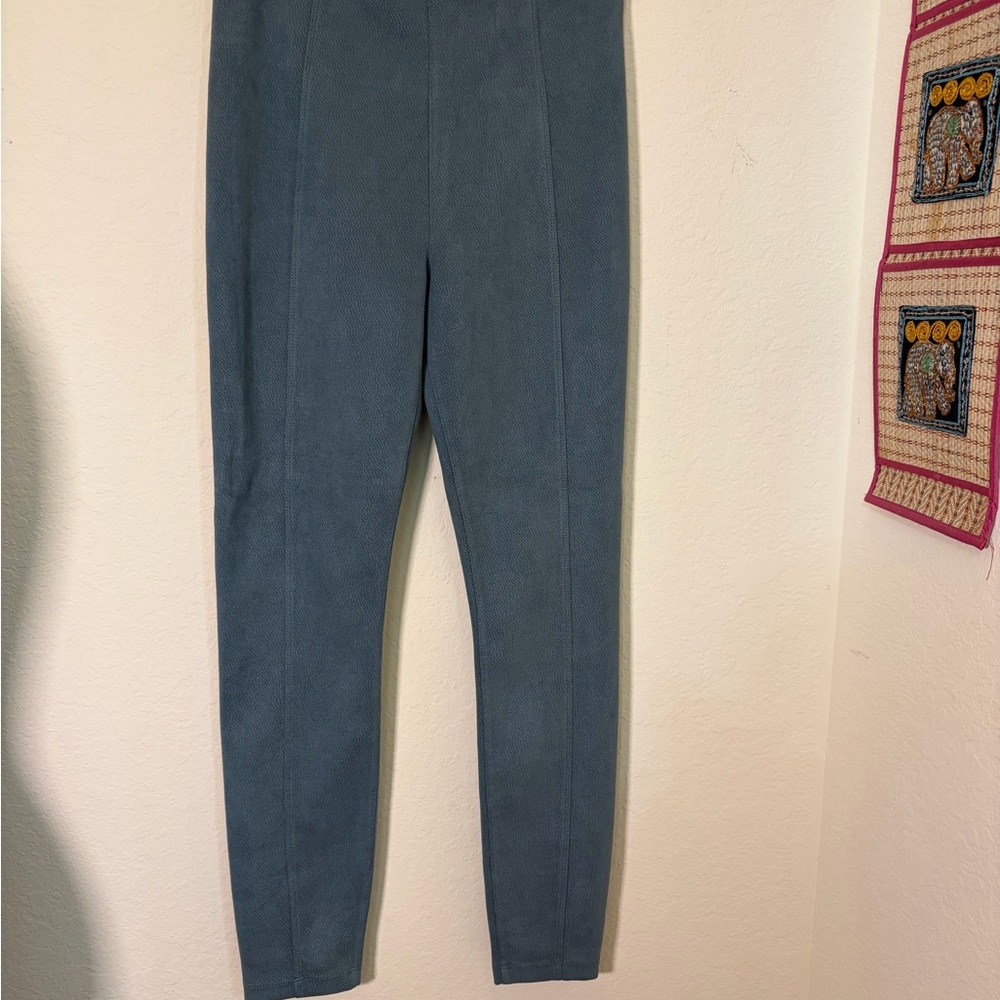 Liverpool Blue-Grey Ponte Leggings